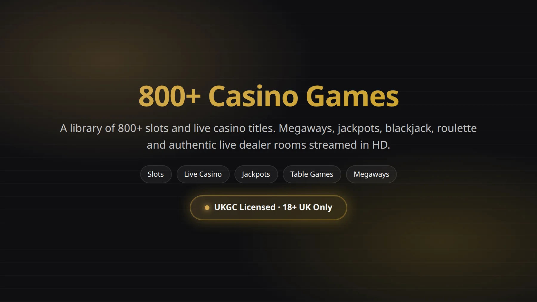 Grosvenor Casinos games library