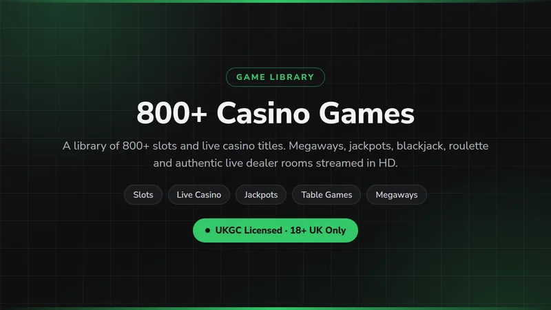 Grosvenor Casinos game library